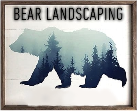 Bear Landscaping Logo