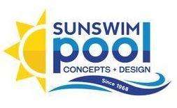 Sunswim Pool Concepts and Design Logo