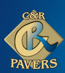 C and R Pavers Logo