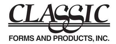 Classic Forms & Products, Inc. Logo