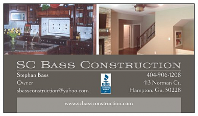 SC Bass Construction, LLC Logo