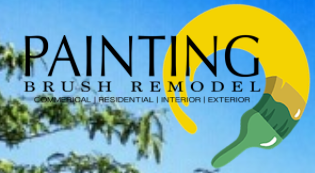 Painting Brush Remodel Logo