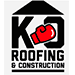 KO Roofing & Construction Logo