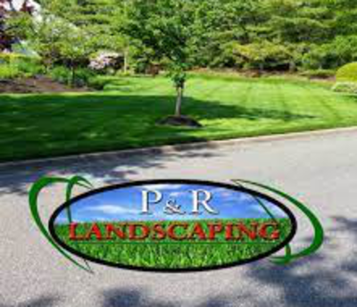 P & R Landscaping Logo