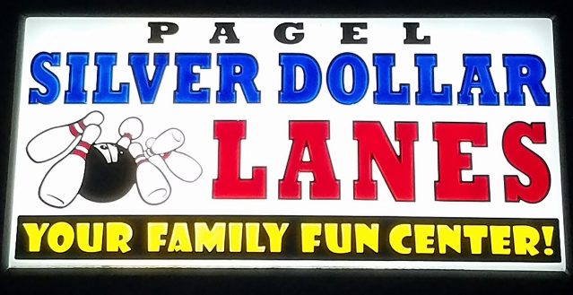 Pagel's Silver Dollar Lanes Logo