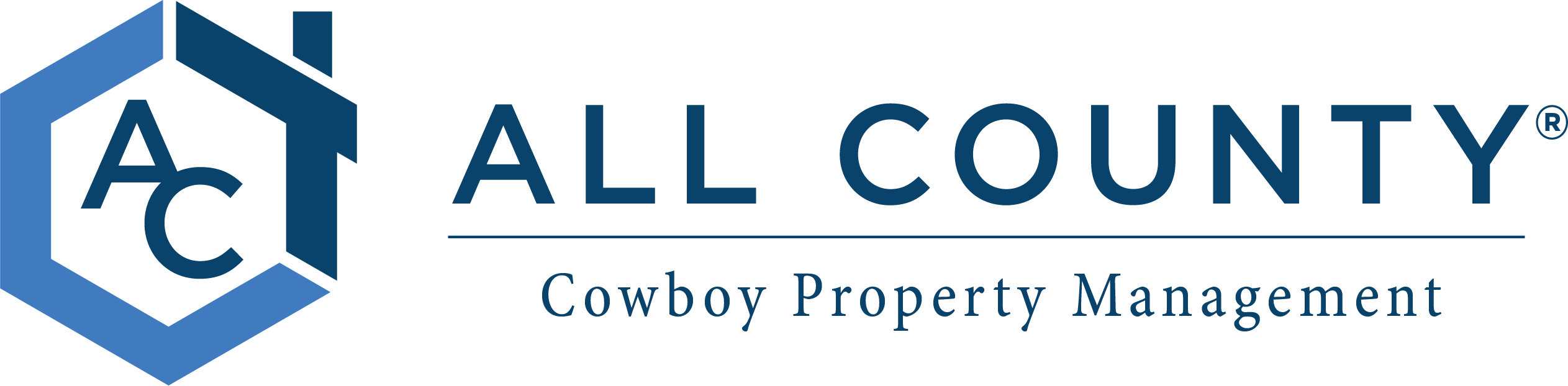 All County Cowboy Property Management Logo