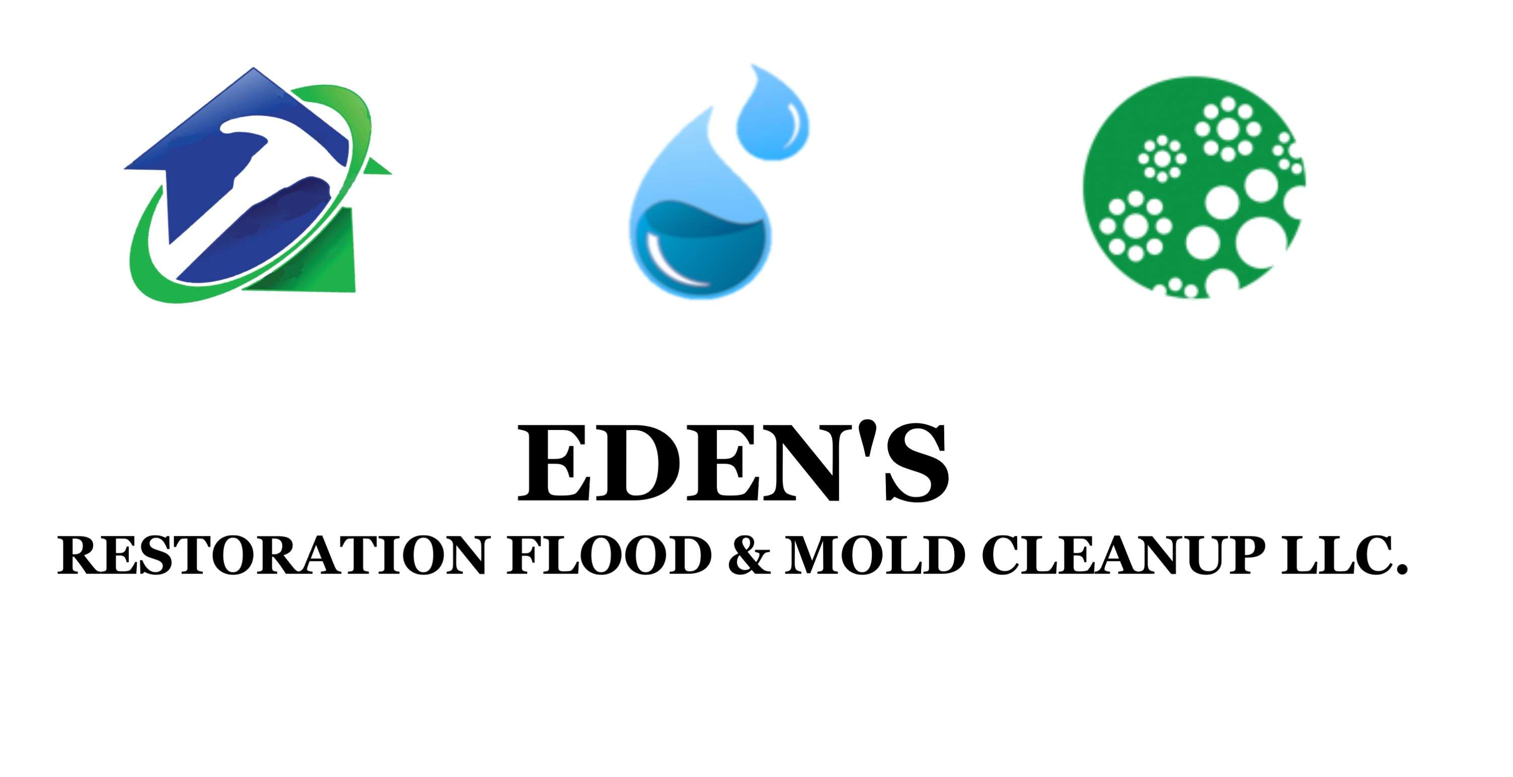 EDEN'S Restoration Flood & Mold Cleanup LLC. Logo