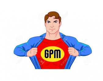 The Grinder Pump Man Logo