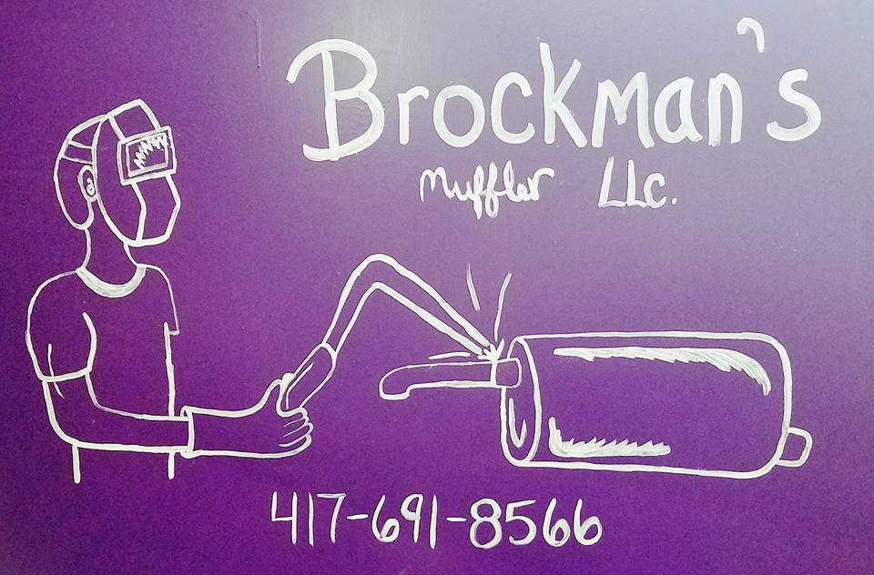 Brockman's Muffler Logo