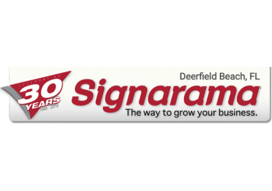 SignARama Deerfield Beach Logo