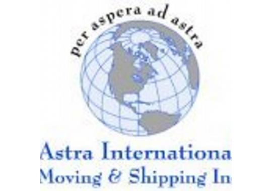 Astra International Moving & Shipping Inc. Logo