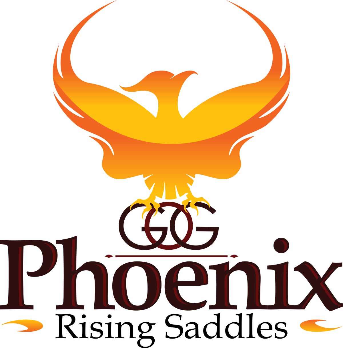 Phoenix Rising Saddles Logo