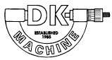 D K Machine Inc. Logo