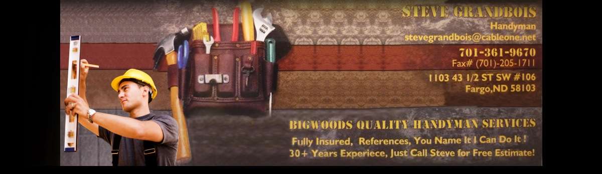 Bigwoods Quality Handyman Services Logo