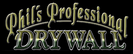 Phil's Professional Drywall Logo