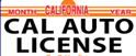 Cal Auto License Logo
