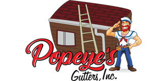 Popeye's Gutters Logo