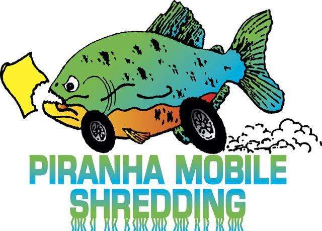 Piranha Mobile Shredding and Recycling, Inc. Logo