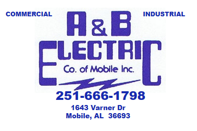 A & B Electric Company of Mobile, Inc. Logo