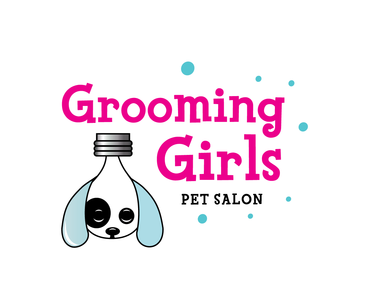 Grooming Girls Pet Salon Logo