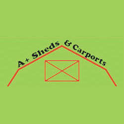 A+ Sheds & Carports Logo