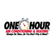 One Hour Air Conditioning and Heating Logo