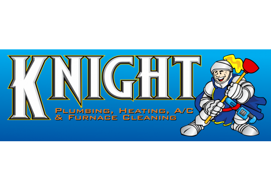 Knight Plumbing, Heating and Air Conditioning Logo