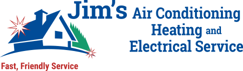 Jim's Air Conditioning, Heating and Electrical Service Logo