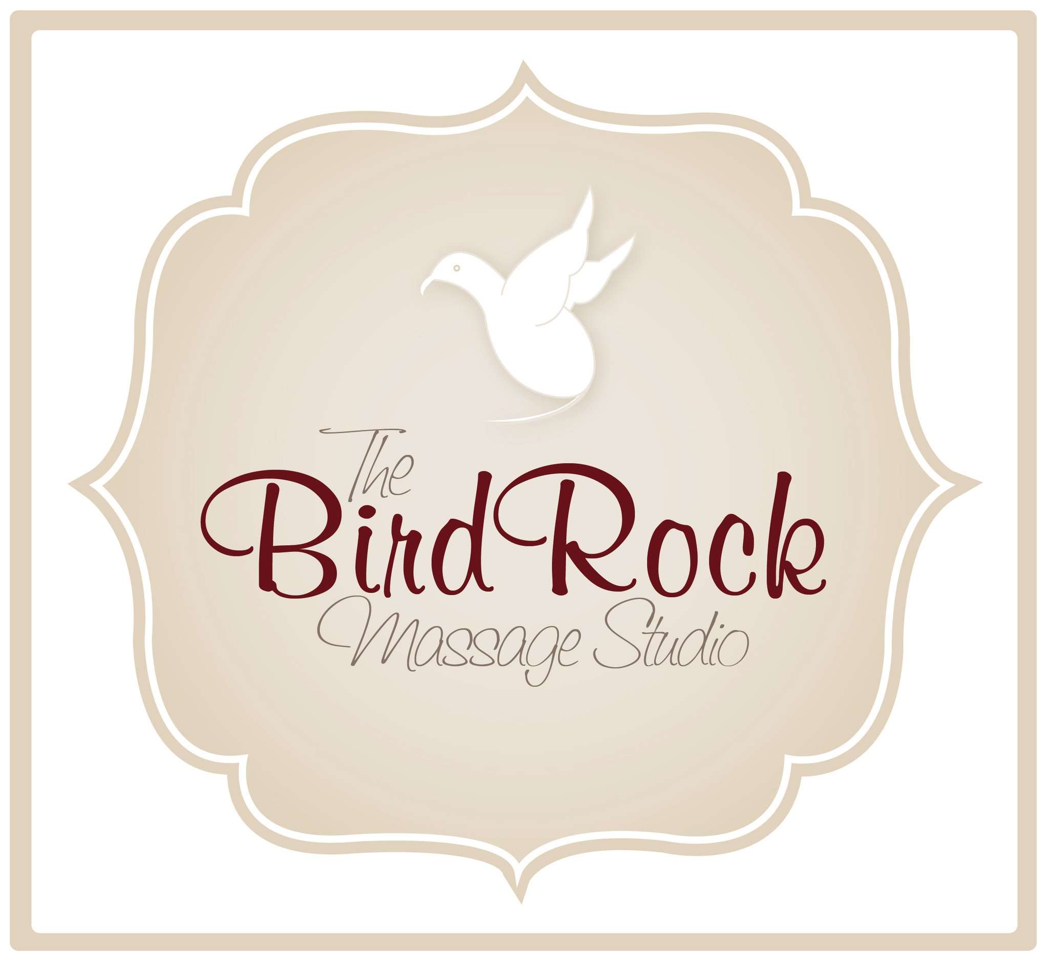 The Bird Rock Massage Studio Logo