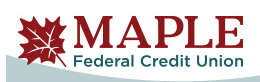 Maple Federal Credit Union Logo