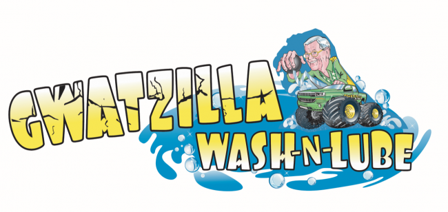 Gwatzilla Wash and Lube Logo