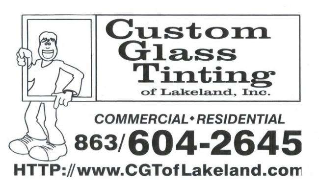 Custom Glass Tinting of Lakeland FL, Inc. Logo