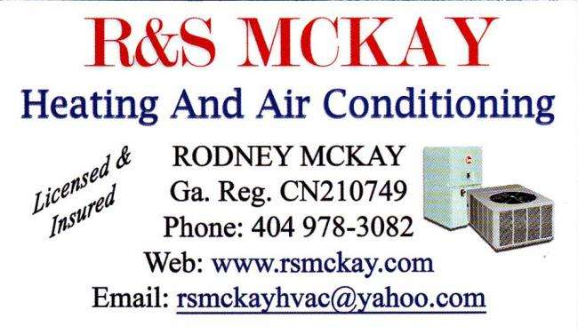 R & S McKay Heating & Air Conditioning, Inc. Logo