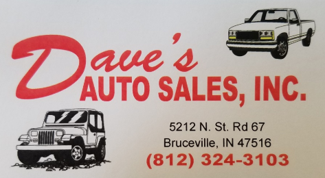 Dave's Auto Sales Logo