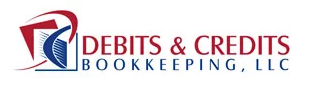 Debits & Credits Bookkeeping LLC Logo