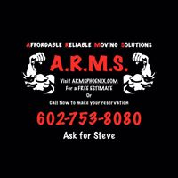 ARMS Affordable Reliable Moving Solutions Logo