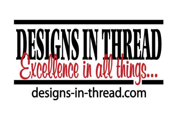 Designs in Thread Logo