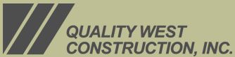 Quality West Construction Company, Inc. Logo