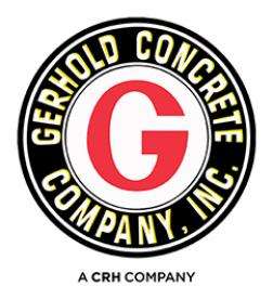 Gerhold Concrete Company Logo