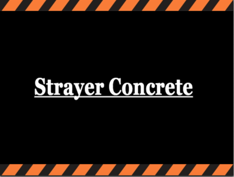 Strayer Concrete, LLC Logo