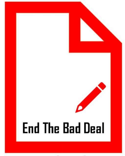 End the Bad Deal Logo