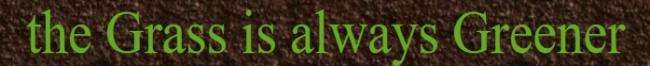 The Grass Is Always Greener Logo