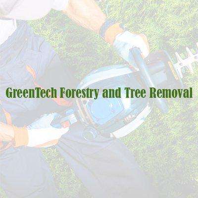 GreenTech Forestry & Tree Removal Logo