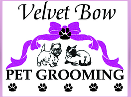 Velvet Bow Pet Grooming, LLC Logo