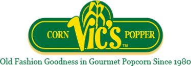 Vic's Corn Popper Logo