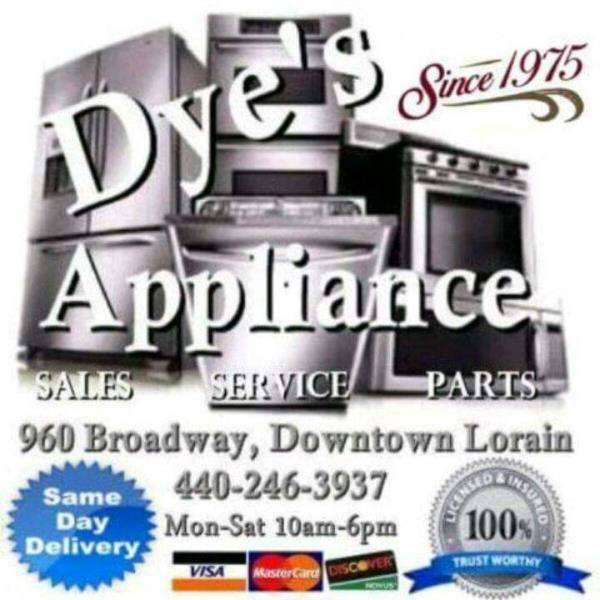 Dye's Appliance Sales, Service, and Parts, LLC Logo