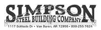 Simpson Steel Building Company Logo