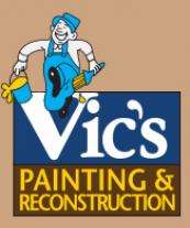 Vic's Painting & Reconstruction Logo