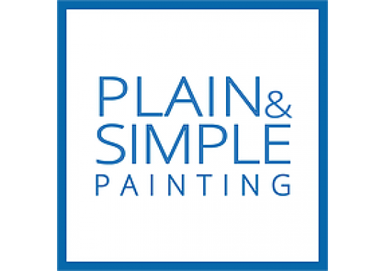 Plain & Simple Painting Logo