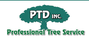 P.T.D. Professional Tree Service Logo